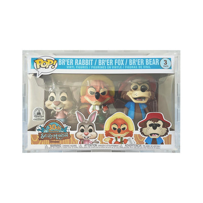 3 Pack Pop Fortress Acrylic Display Case for Funko Pop Vinyl Grails Vaulted Figures by Display Geek