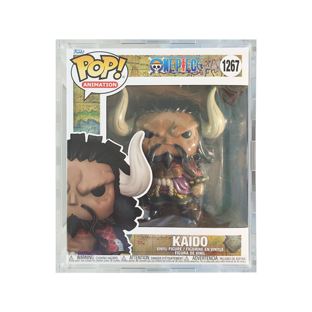 6 inch Kaido Pop Fortress Acrylic Display Case for Funko Pop Vinyl Grails Vaulted Figures by Display Geek