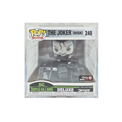 POP DELUXE JIM LEE - 4.5mm thick Pop Fortress Custom Acrylic Hard Case for Funko Pop Grail Boxes (Fits 6.25h x 6w x 5d)