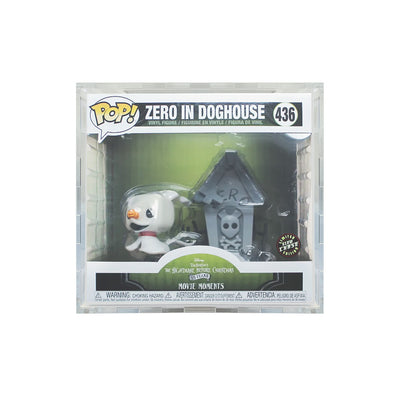 POP MOVIE MOMENTS ZERO DOGHOUSE #436 - 4.5mm thick Pop Fortress Custom Acrylic Hard Case for Funko Pop Grail Boxes (Fits 8h x 8.75w x 6.75d)