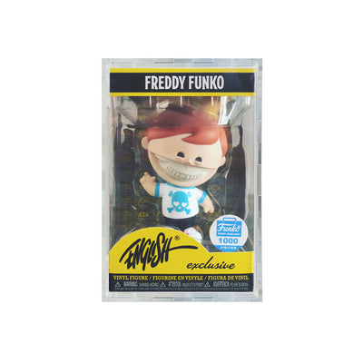 RETRO FREDDY FUNKO SMALL - 4.5mm thick Pop Fortress Custom Acrylic Hard Case for Funko Grail Boxes (Fits 6h x 3.75w x 3.75d)