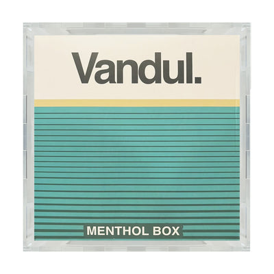 VANDUL MENTHOL WALK - 4.5mm thick Pop Fortress Custom Acrylic Hard Case for Vandul Grail Boxes (Fits 9h x 9w x 6d) Exclusive to Display Geek & The Protector Guide App