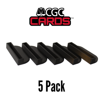 Graded CGC Trading Card Displays, Black (5 Pack)
