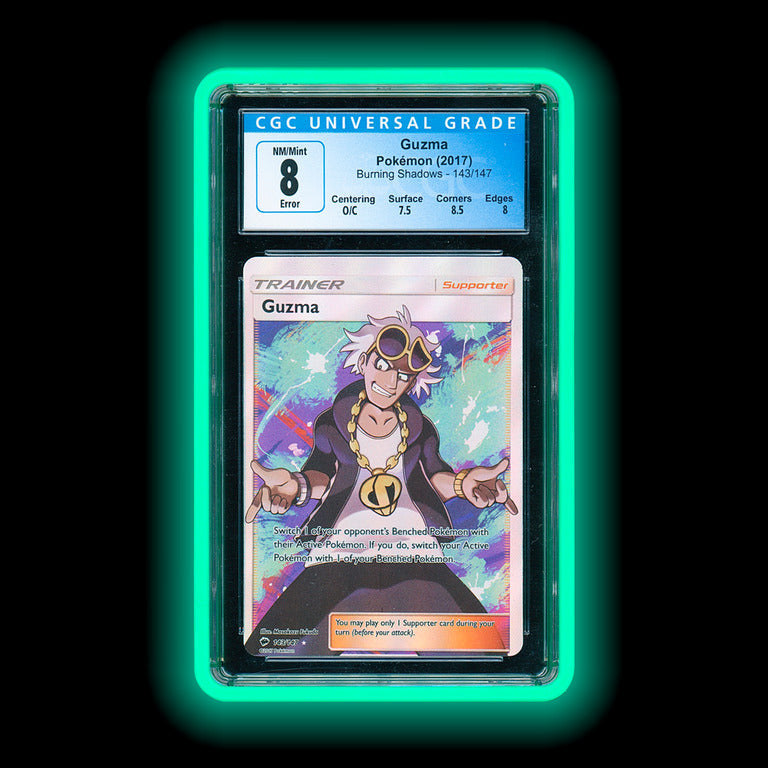 Glow in the Dark Protective Case for Graded Cards (Choose PSA, BGS or CGC) - GradedGuard