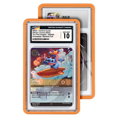 Orange Standard Protective Case for Graded Cards (CGC/CSC) - GradedGuard