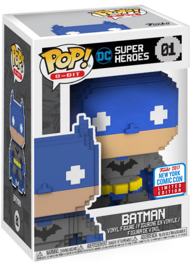 POP! Heroes (8-Bit): 01 DC Super Heroes, Batman Exclusive