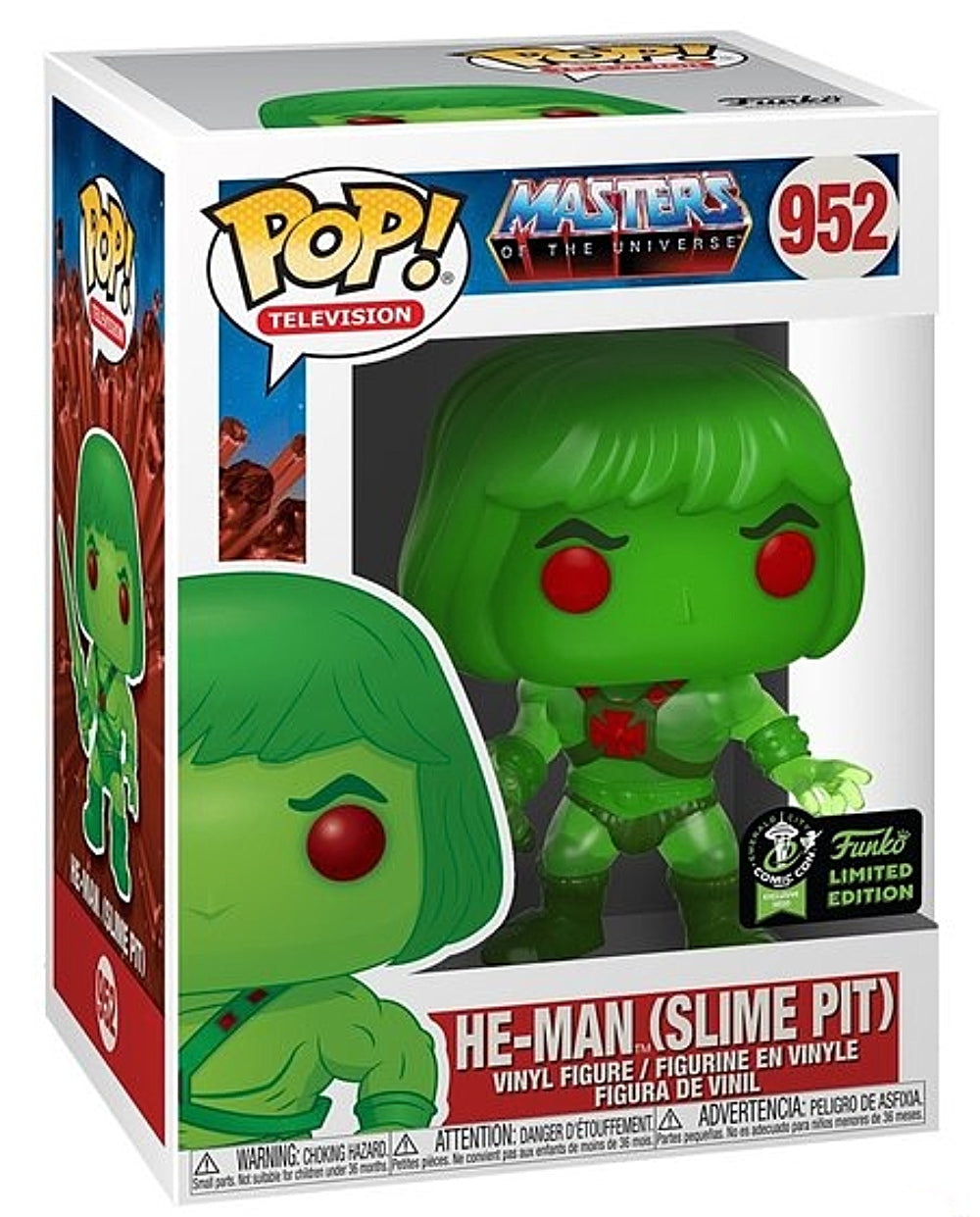 POP! Television: 952 MOTU, He-Man (Slime Pit) Exclusive