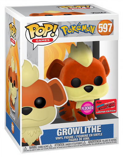 POP! Games: 597 Pokemon, Growlithe (FL) Exclusive