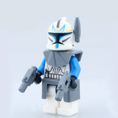 Captain Rex Phase 1 ARC Clone Trooper (Star Wars) - Custom Building Blocks Mini Figures Compatible with LEGO