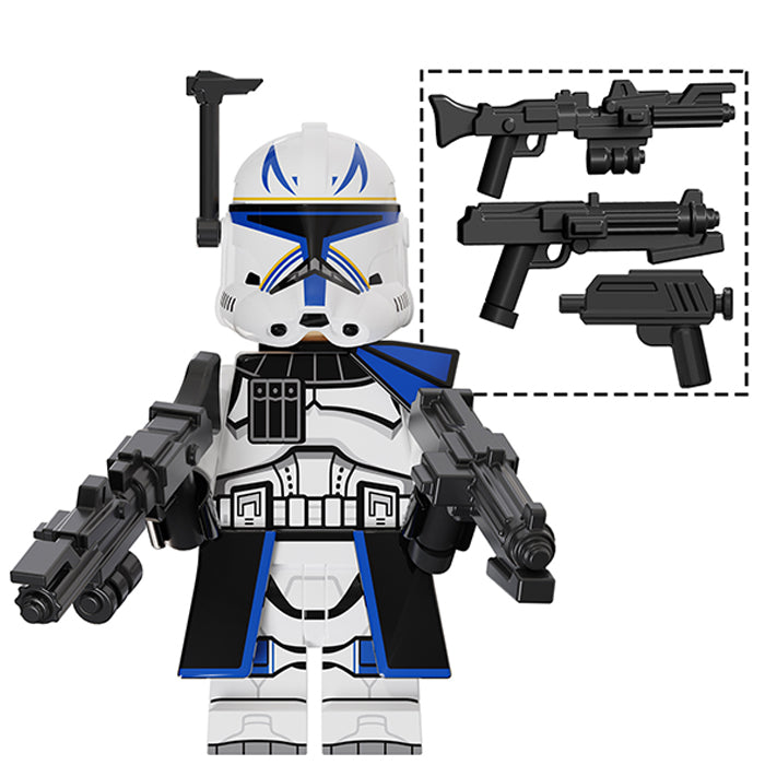 Captain Rex Phase 2 (Star Wars) - Custom Building Blocks Mini Figures Compatible with LEGO