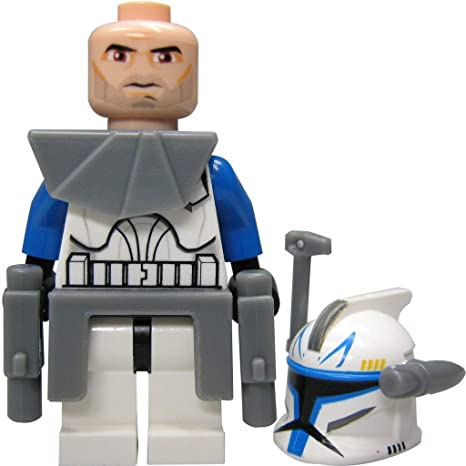 Captain Rex Phase 1 ARC Clone Trooper (Star Wars) - Custom Building Blocks Mini Figures Compatible with LEGO