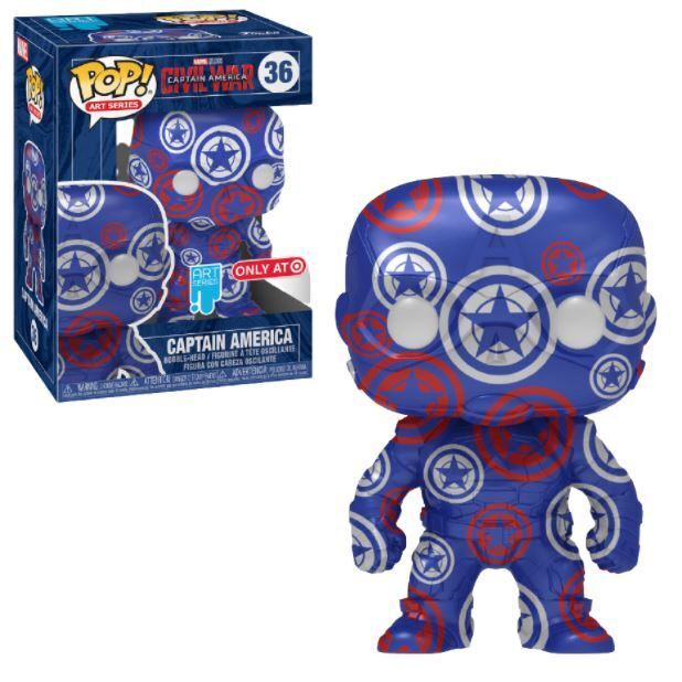 POP! Marvel: 36 CACW, CPT America (AS) Exclusive