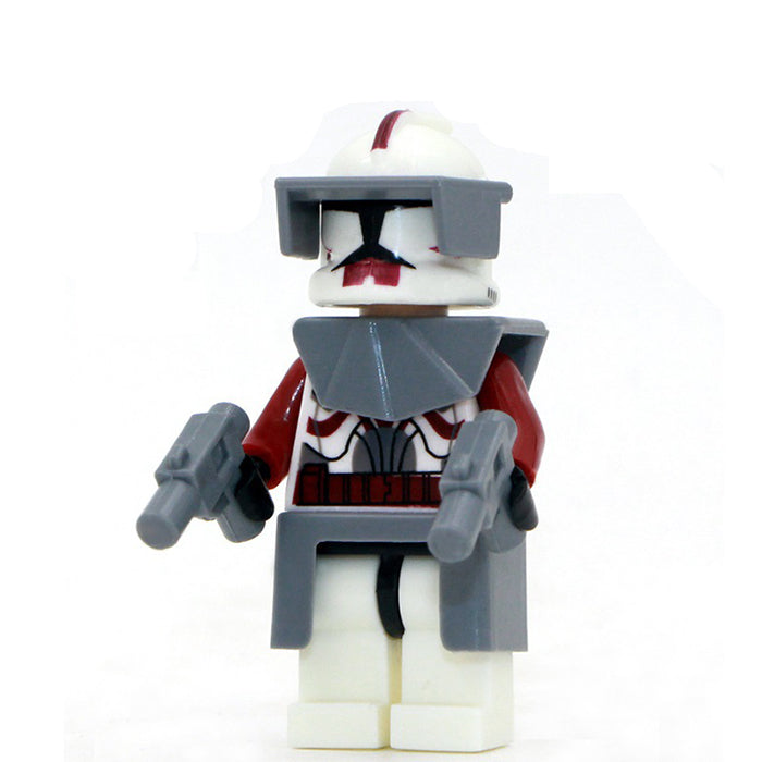 Commander Fox Phase 1 ARC Clone Trooper (Star Wars) - Custom Building Blocks Mini Figures Compatible with LEGO