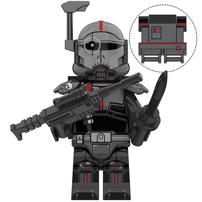 Crosshair from The Bad Batch (Star Wars) - Custom Building Blocks Mini ...