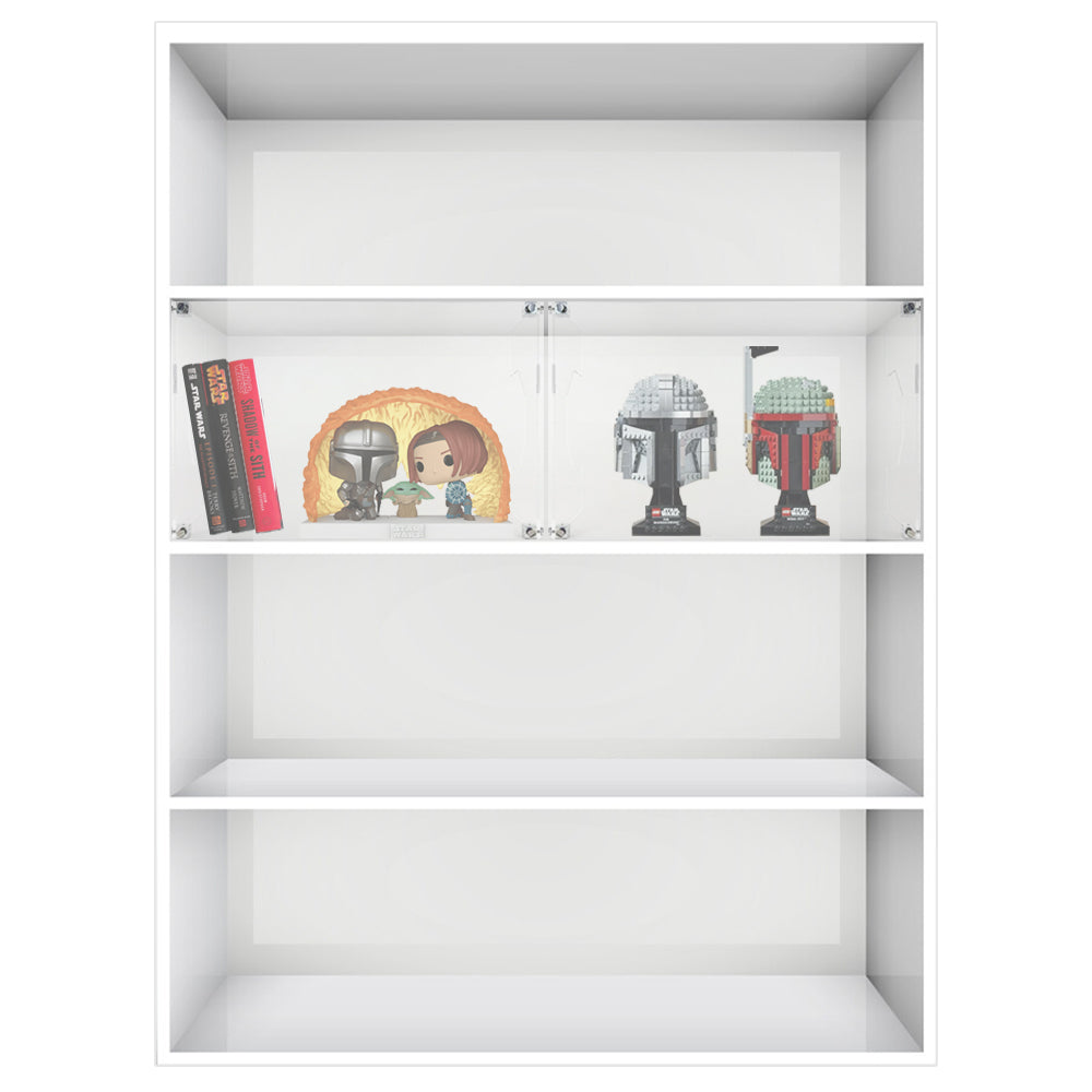 Custom Acrylic Solution for IKEA® BILLY STANDARD 80cm wide