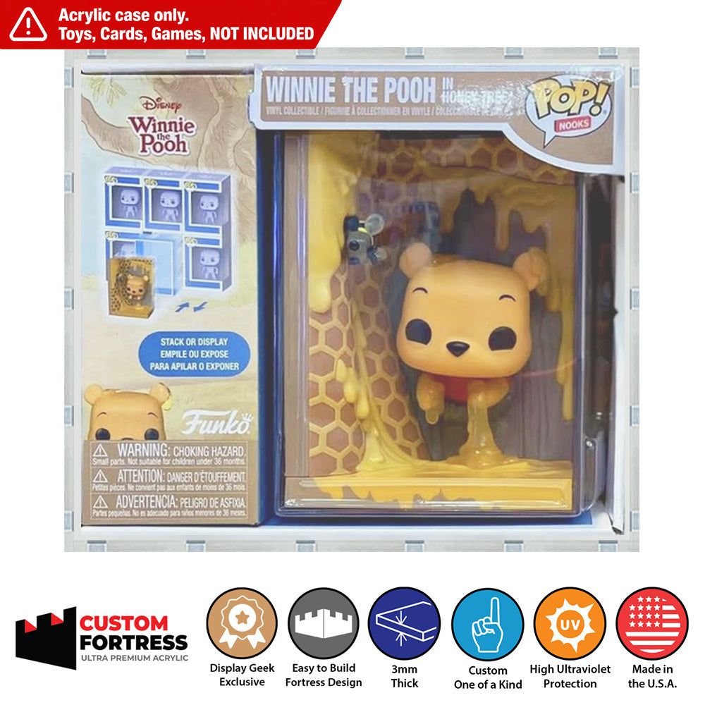 Custom Acrylic Hard Case for POP NOOKS Funko Pop Boxes (3mm thick, UV ...