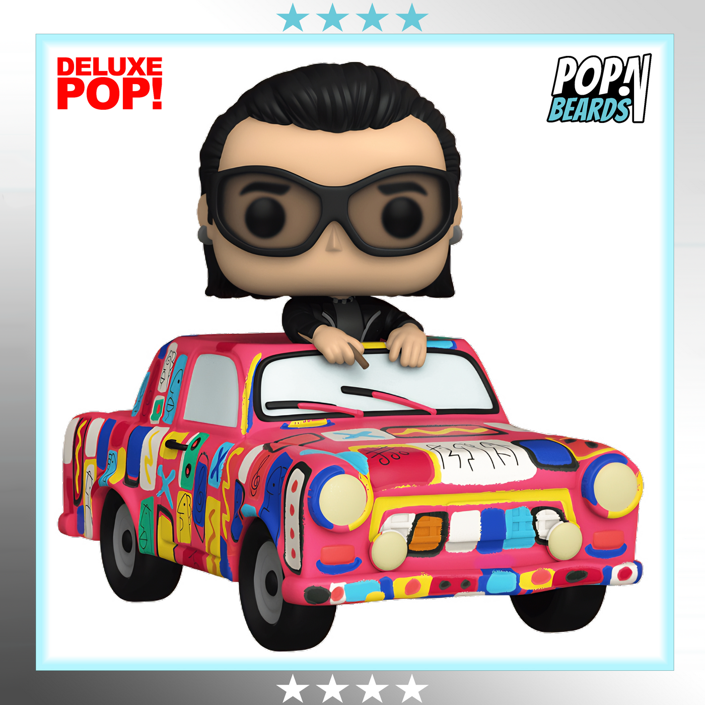 POP! Rides (Rocks): 293 U2, Bono (Achtung Baby Car)