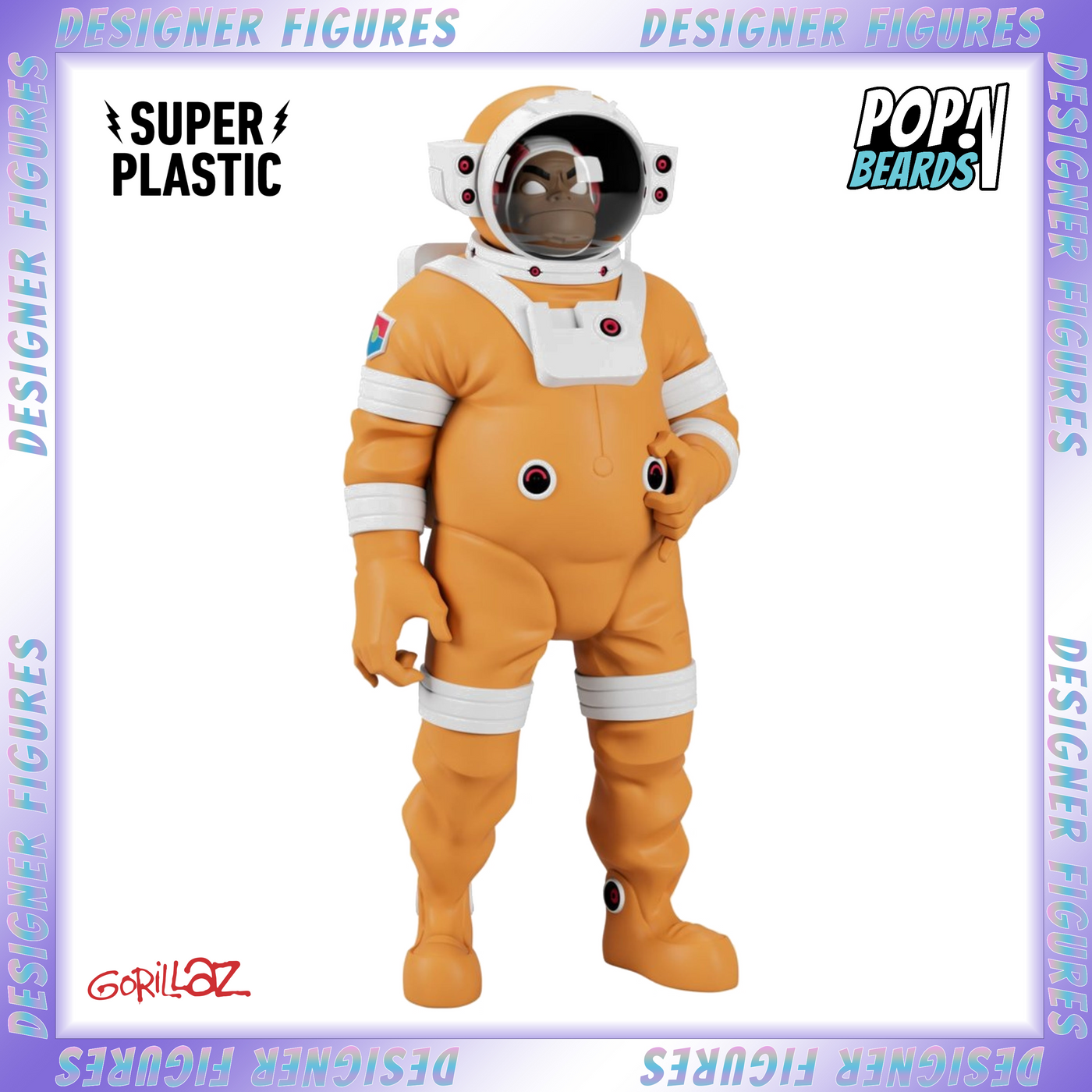 SuperPlastic: The Gorillaz, Russel (Astronaut) (Lights Up) (LE)
