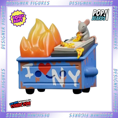 100% Soft: Dumpster Fire, Pizza Rat Exclusive