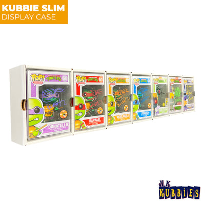Display Geek MK Kubbies Slim 7 Storage Best Funko Pop Vinyl Display Case Pop Shelf Shelves Eco vaulted original vault air