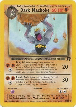 PCG: 040/082 Team Rocket, Dark Machoke