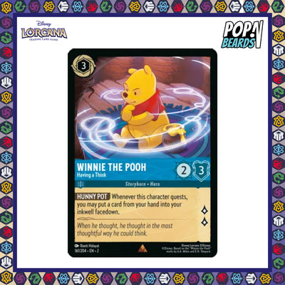 Disney Lorcana: ROTF, 161/204 Winnie The Pooh (Having a Think) (R)