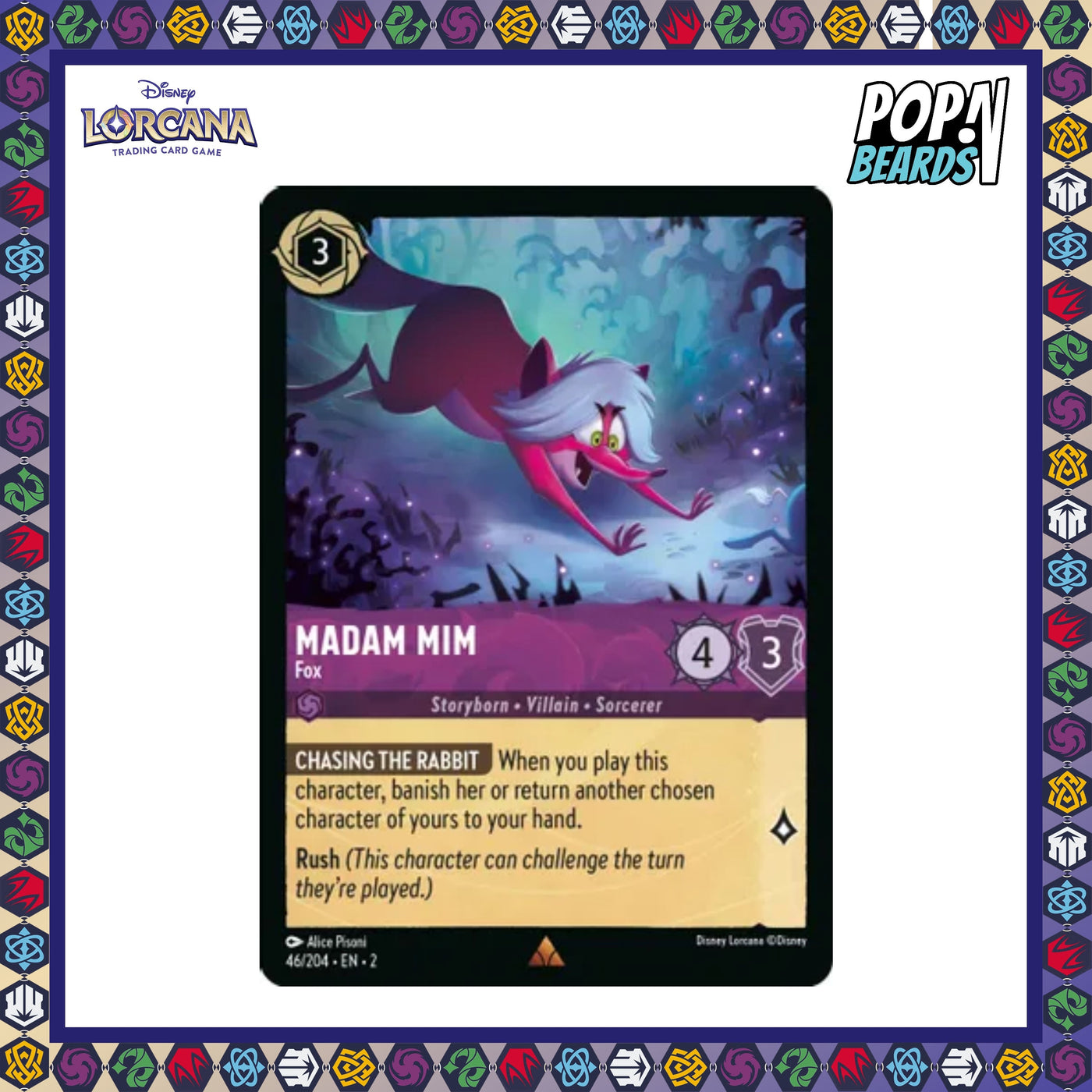 Disney Lorcana: ROTF, 46/204 Madam Mim (Fox) (R)