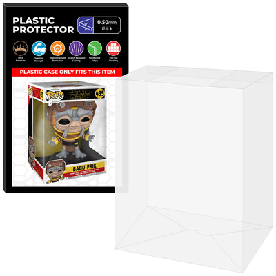 Pop Protector for 10 inch Babu Frik #435 Jumbo Funko Pop on The Protector Guide App by Display Geek