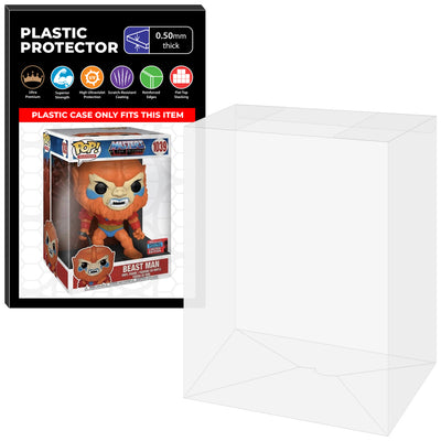 Pop Protector for 10 inch Beast Man NYCC #1039 Jumbo Funko Pop on The Protector Guide App by Display Geek