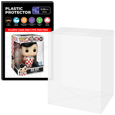 Pop Protector for 10 inch Big Boy #92 Jumbo Funko Pop on The Protector Guide App by Display Geek