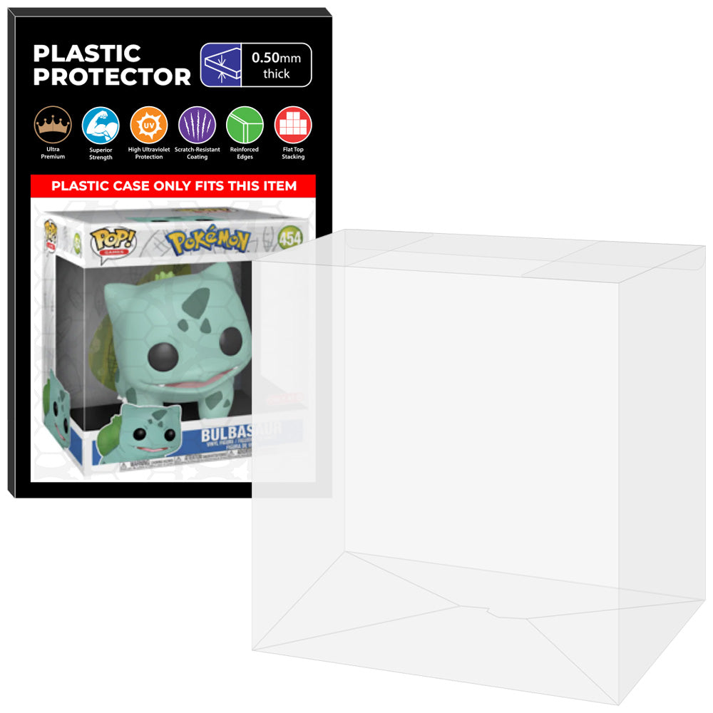 Pop Protector for 10 inch Bulbasaur #454 Jumbo Funko Pop