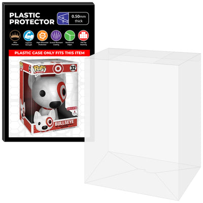 Pop Protector for 10 inch Bullseye Target #32 Jumbo Funko Pop on The Protector Guide App by Display Geek