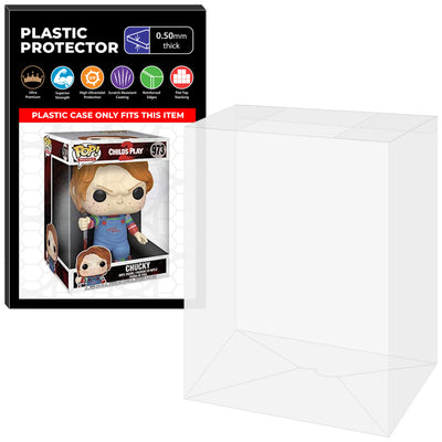 Pop Protector for 10 inch Chucky #973 Jumbo Funko Pop on The Protector Guide App by Display Geek