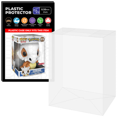 Pop Protector for 10 inch Cubone #619 Jumbo Funko Pop on The Protector Guide App by Display Geek