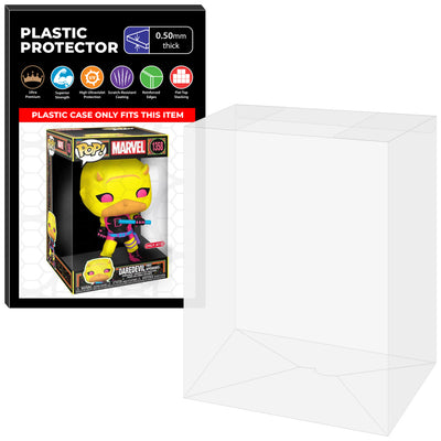 Pop Protector for 10 inch Daredevil First Appearance Blacklight #1358 Jumbo Funko Pop on The Protector Guide App by Display Geek