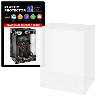 Pop Protector for 10 inch Darth Vader Lights & Sound #574 Jumbo Funko Pop on The Protector Guide App by Display Geek