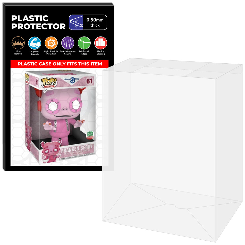 Pop Protector for 10 inch Franken Berry #61 Jumbo Funko Pop on The Protector Guide App by Display Geek