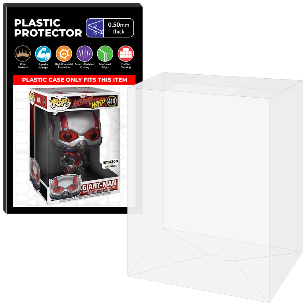 Pop Protector for 10 inch Giant-Man Ant-Man #414 Jumbo Funko Pop on The Protector Guide App by Display Geek