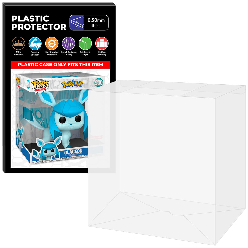 Pop Protector for 10 inch Glaceon #930 Jumbo Funko Pop