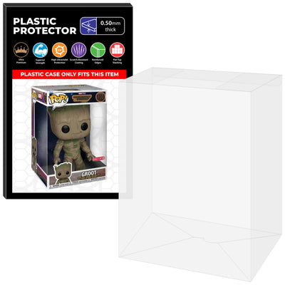 Pop Protector for 10 inch Groot #1203 Jumbo Funko Pop on The Protector Guide App by Display Geek