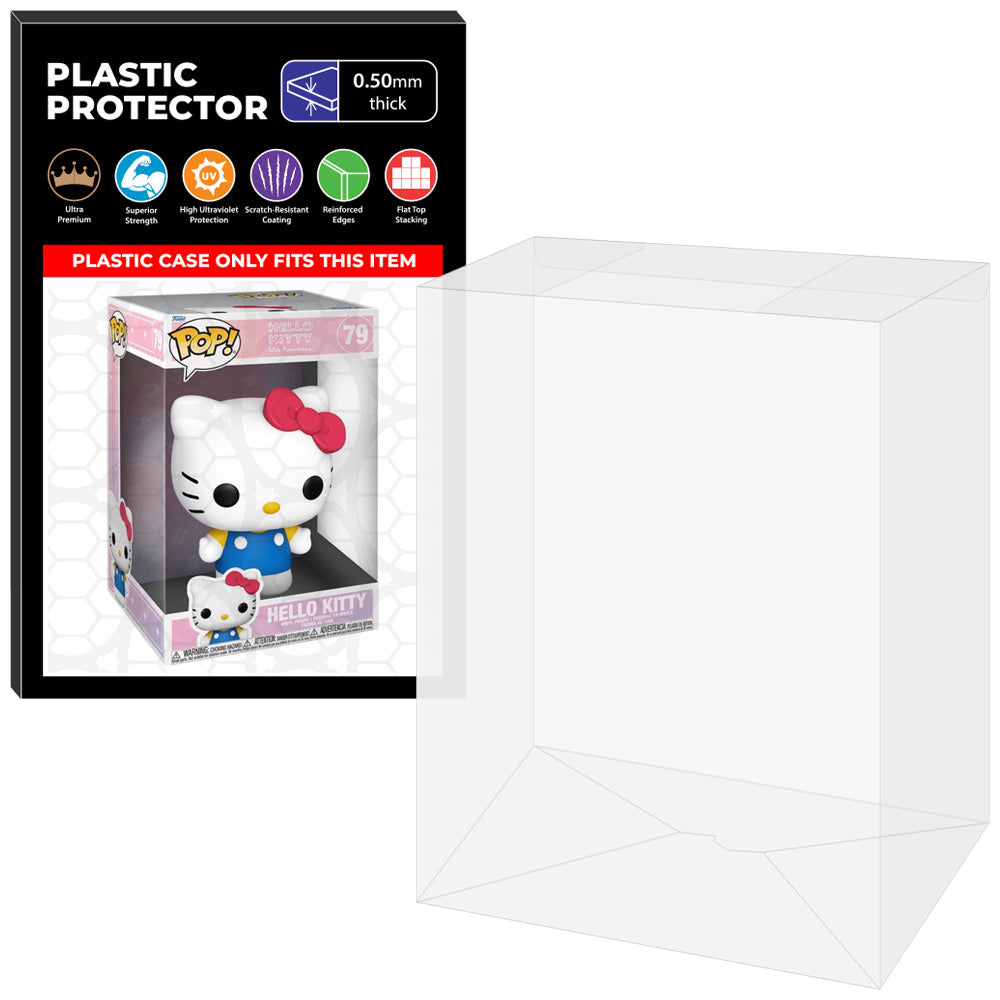 Pop Protector for 10 inch Hello Kitty #79 Jumbo Funko Pop on The Protector Guide App by Display Geek