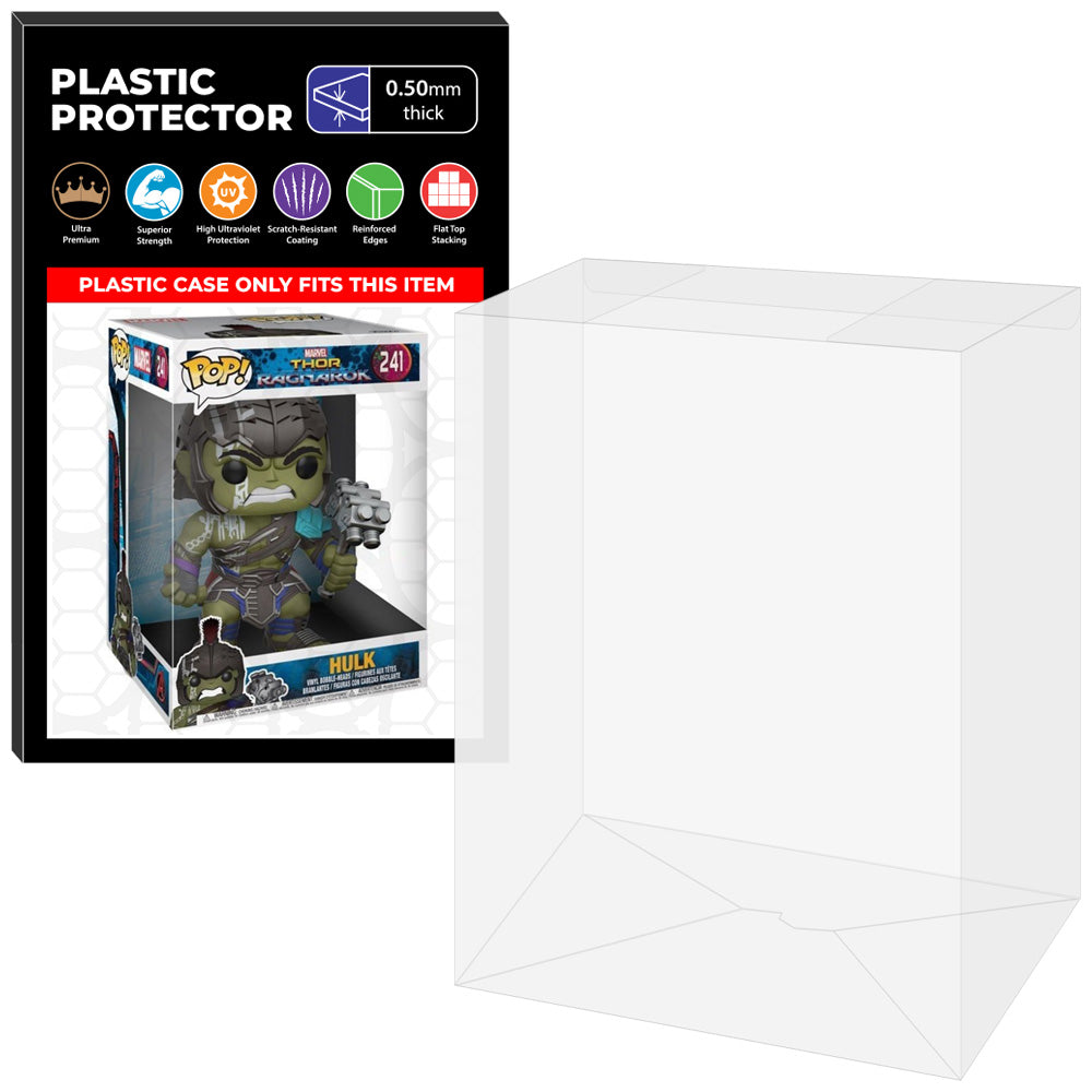 Pop Protector for 10 inch Hulk Ragnarok Blacklight #907 Jumbo Funko Pop