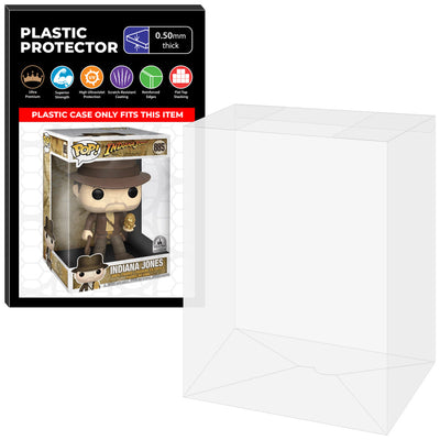 Pop Protector for 10 inch Indiana Jones Gold Metallic #885 Jumbo Funko Pop