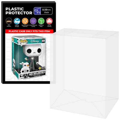 Pop Protector for 10 inch Jack Skellington with Zero #809 Jumbo Funko Pop on The Protector Guide App by Display Geek