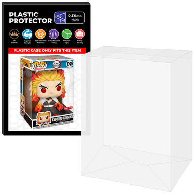 Pop Protector for 10 inch Kyojuro Rengoku #1399 Jumbo Funko Pop on The Protector Guide App by Display Geek