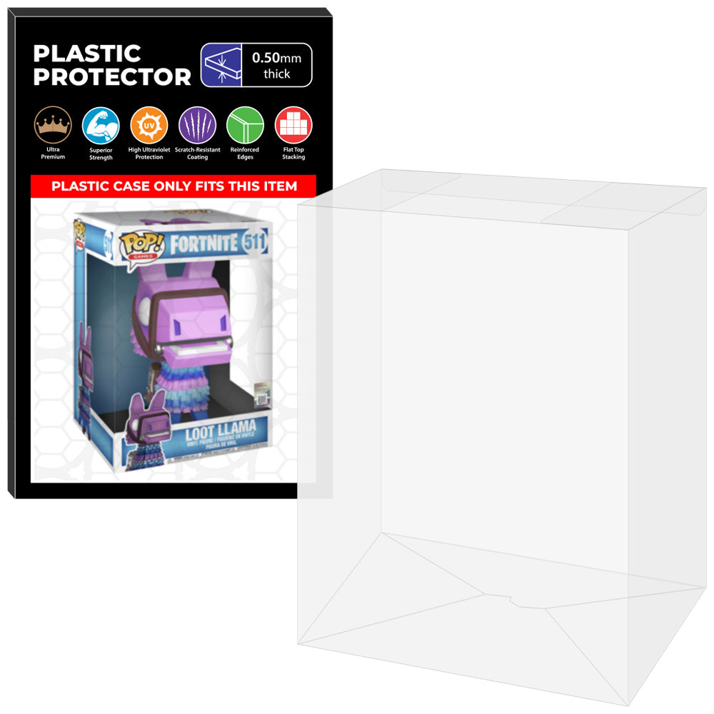 Pop Protector for 10 inch Loot Llama #511 Jumbo Funko Pop on The Protector Guide App by Display Geek