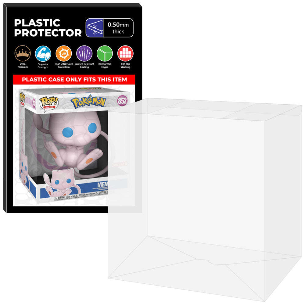 Pop Protector for 10 inch Mew #852 Jumbo Funko Pop