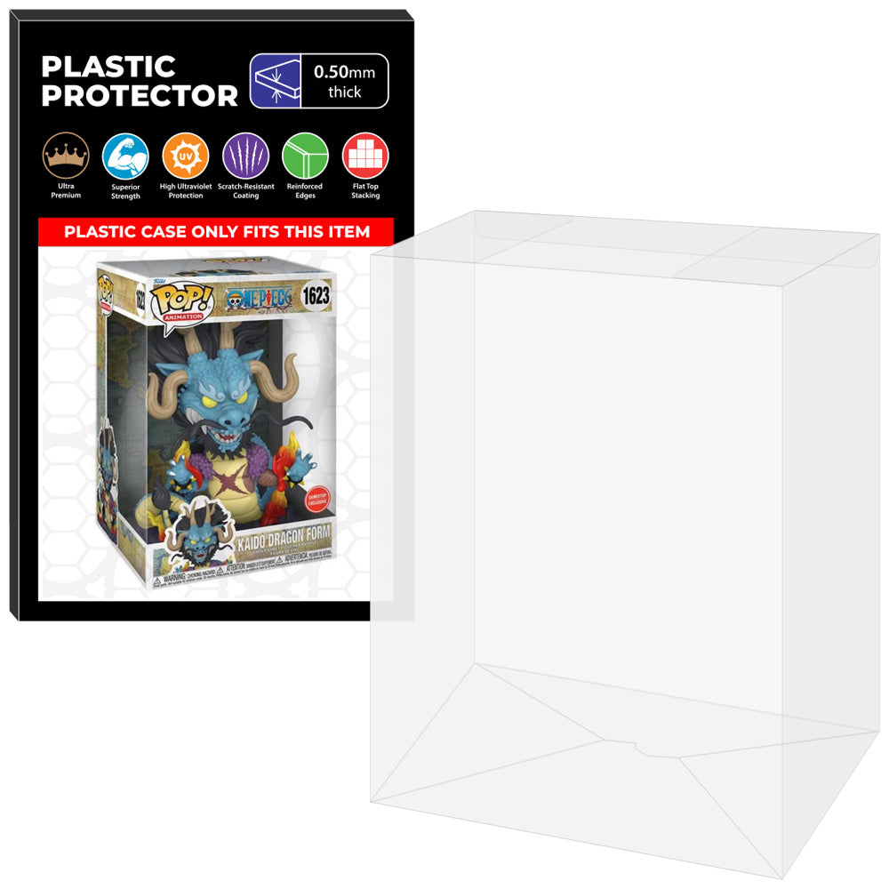 Pop Protector for 10 inch One Piece Kaido Dragon Form #1623 Jumbo Funko Pop on The Protector Guide App by Display Geek