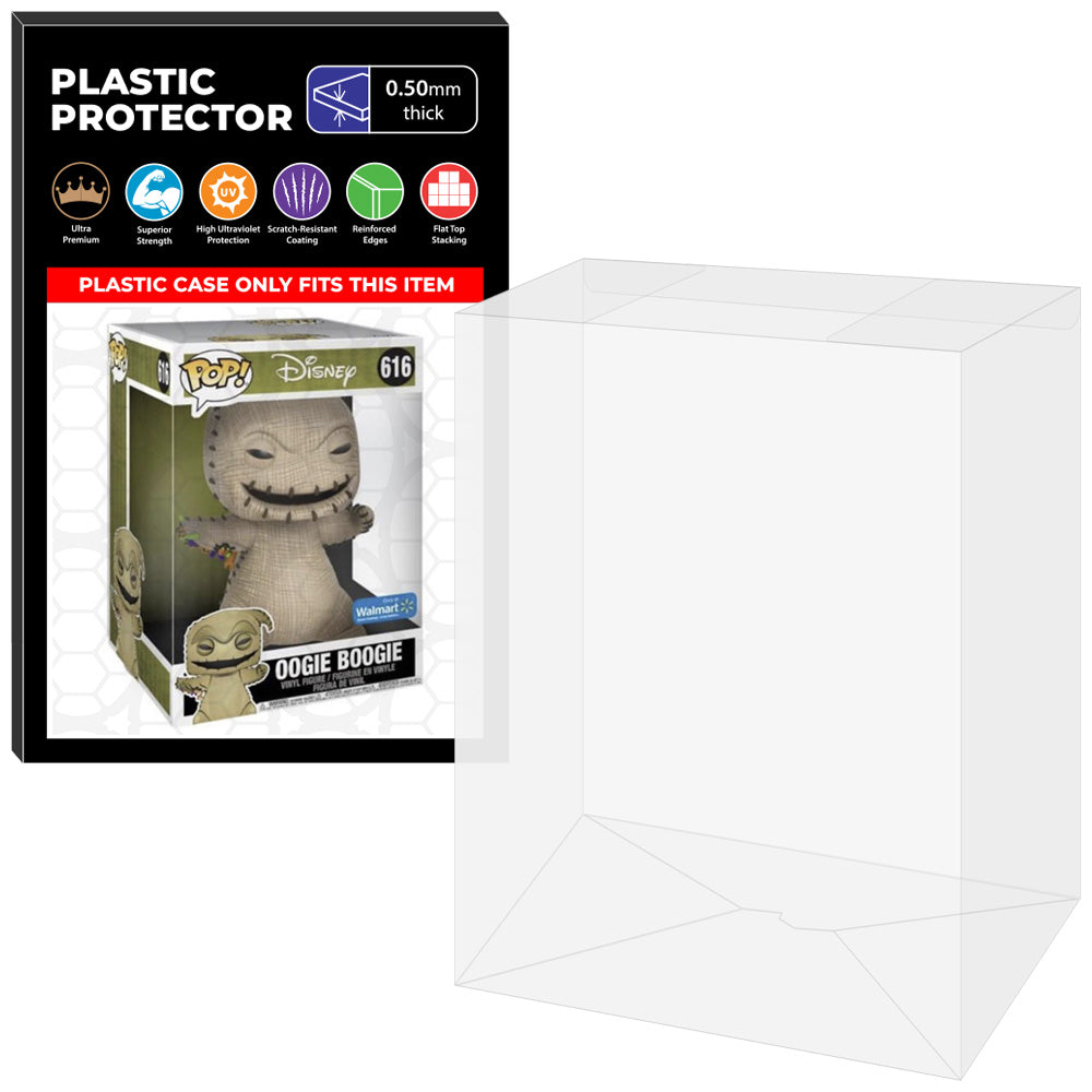 Pop Protector for 10 inch Oogie Boogie #616 Jumbo Funko Pop on The Protector Guide App by Display Geek