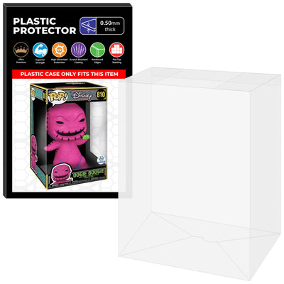 Pop Protector for 10 inch Oogie Boogie Blacklight #810 Jumbo Funko Pop on The Protector Guide App by Display Geek